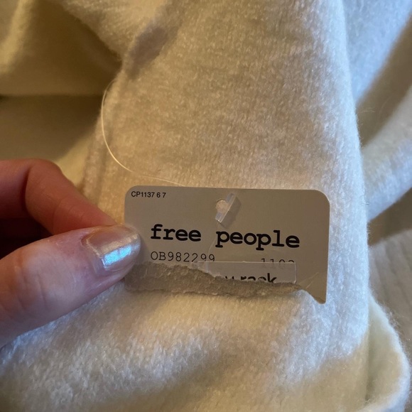 After Glow Mock Neck Tunic Free People Sweater - Picture 4 of 4